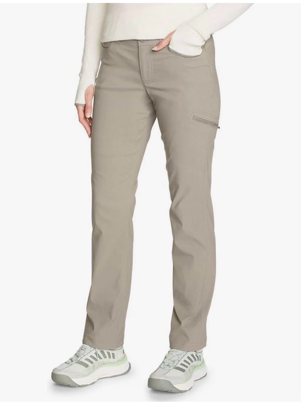 Eddie Bauer Straight-Leg/mid rise size women’s petite op